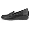 Ecco Women's Felicia Penny Loafer In Black In Black