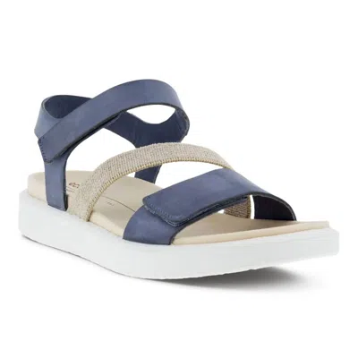 Ecco Women's Flowt Sandal In Misty In Blue