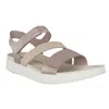 Ecco Women's Flowt Wedge In Grey Rose Metallic In Multi