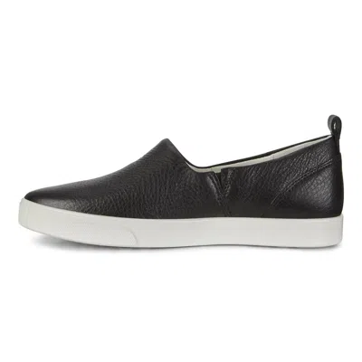 Ecco Women's Gillian Slip On Loafer In Black,dark Silver