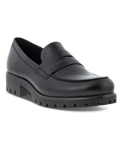 Ecco Women's Modtray Penny Loafer In Black