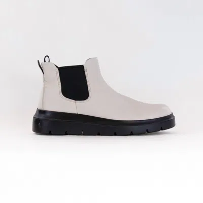 Ecco Women's Nouvelle Chelsea Boot In Limestone In White
