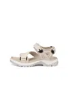 Ecco Offroad Touch-strap Sandals In Beige