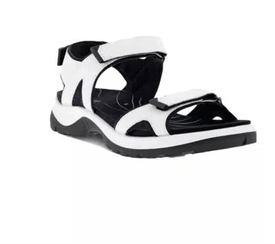 ECCO WOMEN'S OFFROAD SANDAL IN WHITE