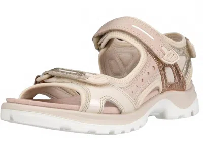Ecco Women's Offroad Sandals In Limestone In Gray