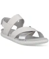 Ecco Women's Samara Sandals In White,pure Silver