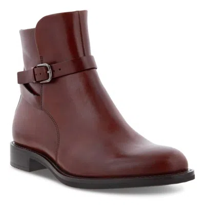 Ecco Women's Sartorelle 25 Mid-cut Boot In Cognac In Green