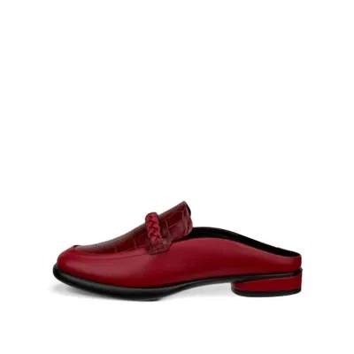 Ecco Women's Sculpted Lx Braid Mule In Brick/brick In Red