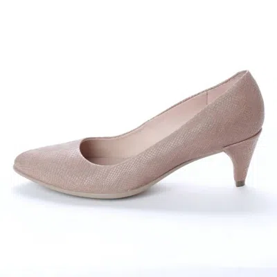 Ecco Women's Shape 45 Pointy Sleek Heels In Dune In Brown