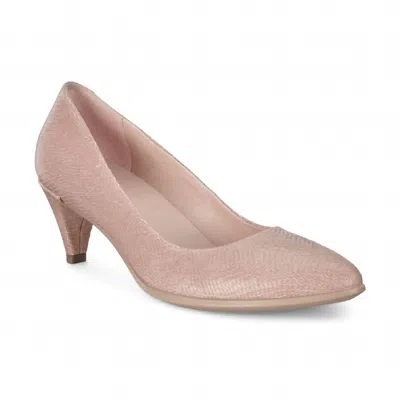 Ecco Women's Shape 45 Pointy Sleek Pump In Dune In Multi