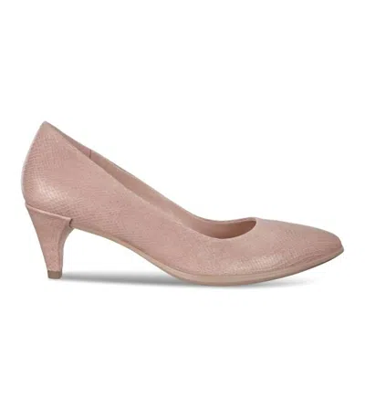Ecco Women's Shape 45 Pointy Sleek Pump In Sleek Dune In Beige