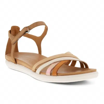 Ecco Women's Simple Sandal In Multicolor Lion In Brown