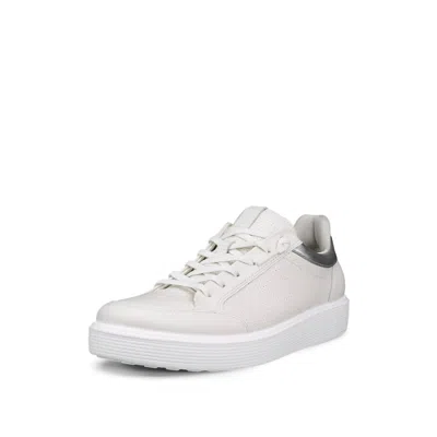 ECCO WOMEN'S SOFT 60 SHOES WITH LACES IN WHITE