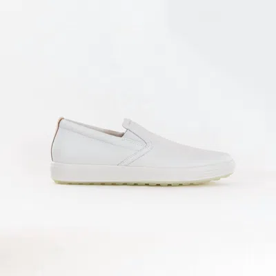 Ecco Women's Soft 7 Casual Slip On Sneakers In White/powder In Multi