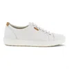 Ecco Women's Soft 7 Leather Sneaker In White In White