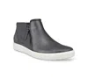 Ecco Soft 7 Mid Top Zip Sneaker In Gray