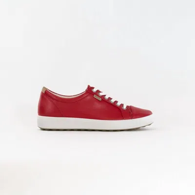 Ecco Women's Soft 7 Sneaker In Chili Red