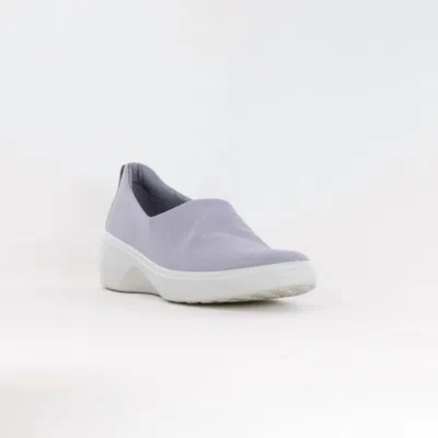 Ecco Women's Soft 7 Wedge Shoes In Silver/grey