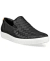 Ecco Soft 7 3.0 Slip-on Sneaker In Black