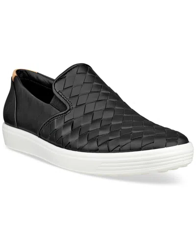 Ecco Women's Soft 7 Woven Slip-on Sneakers