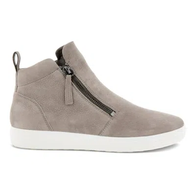 Ecco Women's Soft 7 Zip Boot In Warm Grey In Gray