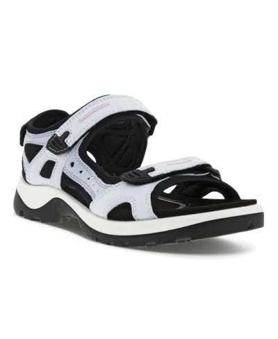 ECCO WOMEN'S YUCATAN NUBUCK LEATHER SANDALS