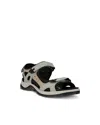 Ecco Yucatan Sandal In Matcha,sand- Nubuck Leather