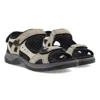 Ecco Women's Yucatan Sport Sandal In Atmosphere/ice W./black