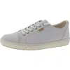 Ecco Womens Lace-up Casual And Fashion Sneakers In Blue