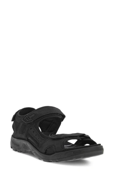 Ecco Yucatan Plus Sandal In Black