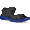 Ecco Yucatan Sandal In Black/virtual