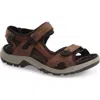 Ecco Men's Offroad Yucatan Sandal In Espresso/ Cocoa Brown/ Black In Espresso Leather