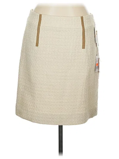 Pre-owned Eccoci Casual Skirt In White