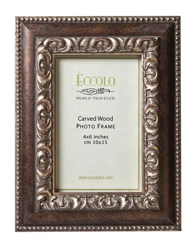 Eccolo Artistico Set Of 4x6 & 5x7 Frames In Brown