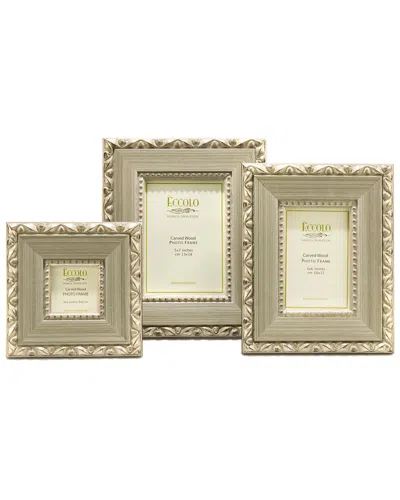 Eccolo Giacomo Set Of 2 Wood Frames In Neutral