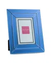 Eccolo Issac Mizrahi Mirror Double Bevel 5x7 Frame In Blue