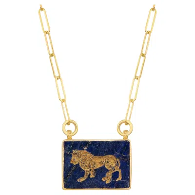 Pre-owned Ece London The Aslan Ii Necklace In Multi