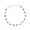 Ece London Women's Blue / Gold The Nazar Bracelet In Multi