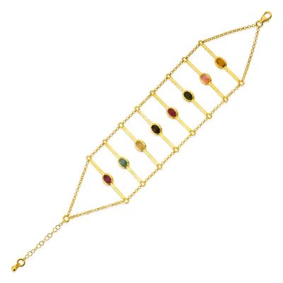Ece London Women's Gold The Celestial Bracelet