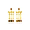 Ece London Women's Gold The Celestial Iii Earrings