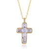 Ece London Women's Gold The Fortuna Cross Necklace In Gold
