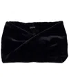 Echo 23 Faux Fur Twist Loop Headband In Black