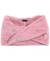 Echo 23 Faux Fur Twist Loop Headband In Peony
