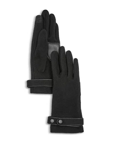 Echo Adjustable Belt Gloves In Black