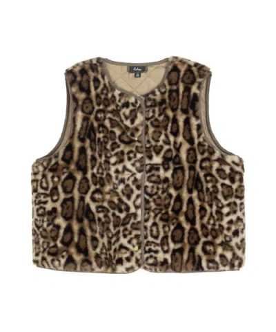 Echo Animal Hillside Vest In Chai