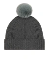 Echo Arched Rib Beanie In Gray