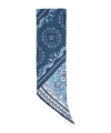 Echo Bandana Bias Scarf In Blue