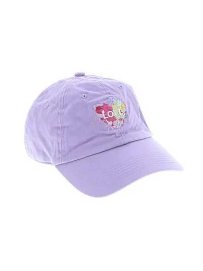 Pre-owned Echo Baseball Cap In Purple
