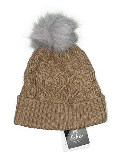 Echo Beanie Hat In Brown