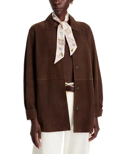 Echo Bejeweled Silk Ribbon Scarf In Neutral
